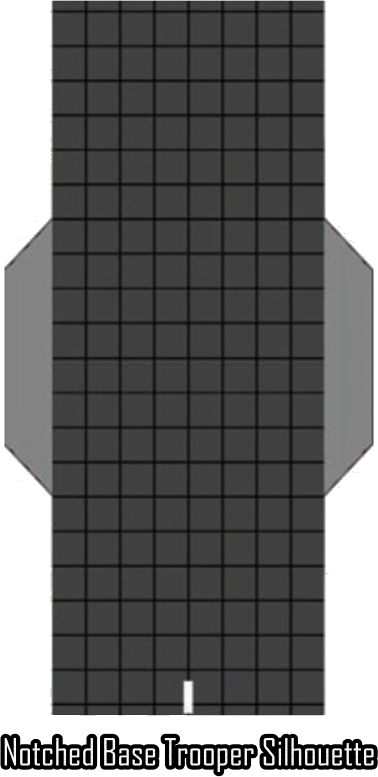 A tall, tiled rectangle token